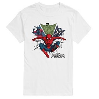 Men's Spider-Man Brand New Day Collage Graphic Tee