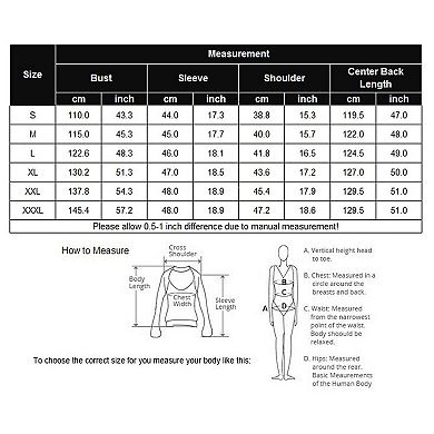 Ekouaer Robe Velour Zipper Robe Three Quarter Sleeves Housecoat Full Length Long Bathrobe