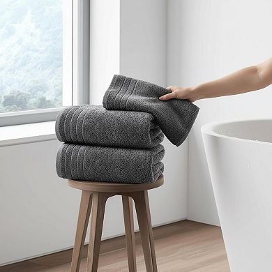 Pack Of 4 Extra Large Bath Towels 30x60 Inches Cotton Light Weight Quick Dry Super Soft Absorbent