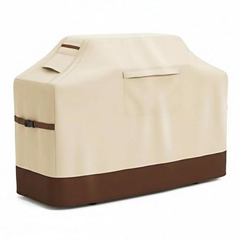 58-Inch Heavy Duty Waterproof BBQ Grill Cover UV & Dust Resistant Rip-Proof with Handles Straps