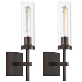 Wireless Wall Sconces Set of 2, Rechargeable Battery Operated Wall Lights with Remote Control