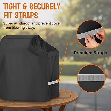 58 Inch Heavy Duty BBQ Grill Cover Waterproof UV Resistant Universal Fit