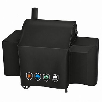 Heavy-duty 600d Grill Cover Waterproof FadeStop Windproof Snug Fit