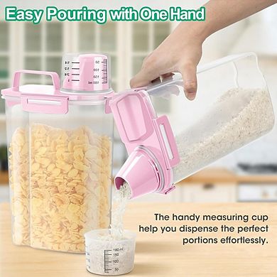 Airtight Rice Storage Container for Dry Food and Pantry Organization