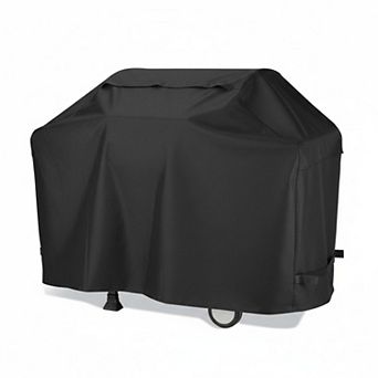 Heavy Duty Waterproof 65-Inch BBQ Grill Cover Fade UV Resistant with Handles Straps Air Vents