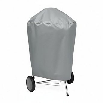 22-inch Charcoal Kettle Grill Cover Heavy-duty Polyester UV Water Resistant Secure Straps Easy