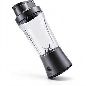 3-in-1 Portable Blender, 24oz Cordless, USB-C Rechargeable, Self-Cleaning, BPA-Free