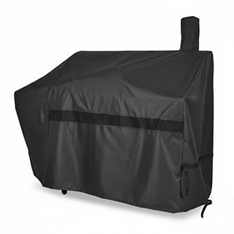 Heavy Duty Waterproof 600D Offset Grill Cover for Smokers