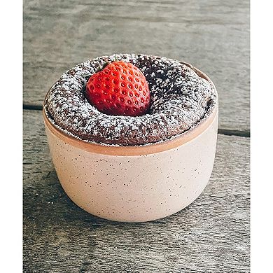 6oz Ceramic Ramekins, Set of 6 - Oven Safe Baking Dishes for Pudding, Creme Brulee, Souffle, Dip