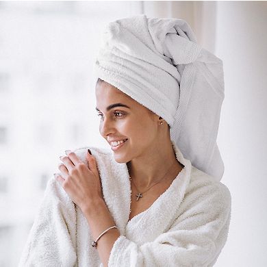 Cotton Bath Towels Set Quick Dry Super Absorbent Soft Lightweight For Hotel Spa Gym Bathroom