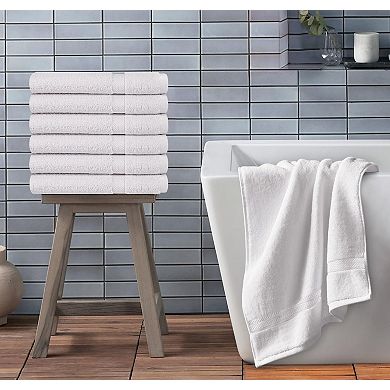 Cotton Bath Towels Set Quick Dry Super Absorbent Soft Lightweight For Hotel Spa Gym Bathroom