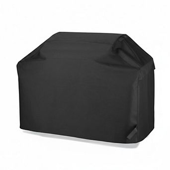 Heavy Duty Waterproof 65-inch Barbecue Grill Cover UV Fade Resistant, Handles, Straps, Air Vents