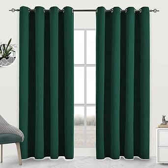 Blackout Curtains, Thermal Insulated Grommet Window Drapes