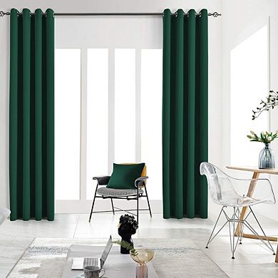 Blackout Curtains, Thermal Insulated Grommet Window Drapes