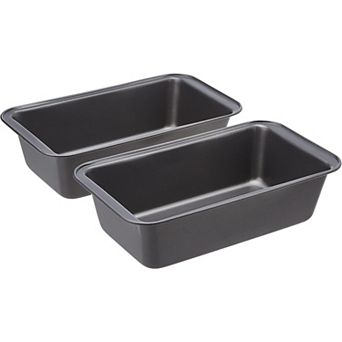 Nonstick Bread Loaf Pan for Baking Meatloaf with Even Heat Distribution, Set of 2