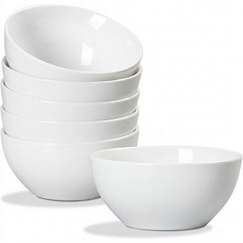 Ceramic Dinner Bowls Microwave Safe, Dishwasher Safe, Stackable