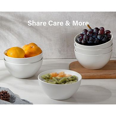 Ceramic Dinner Bowls Microwave Safe, Dishwasher Safe, Stackable