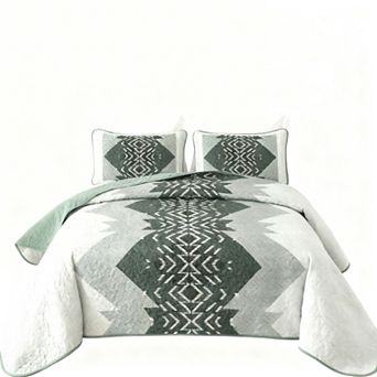 Boho Style Bedspread Three-Piece Set, Suitable for All Seasons