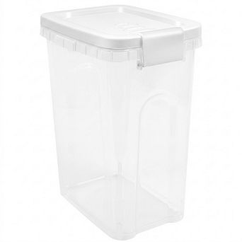 Airtight Rice and Flour Storage Container with Scoop Food-Grade Plastic Food Dispenser