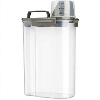 Airtight Rice and Dry Food Storage Container 35 Lbs with Measuring Cup BPA-Free