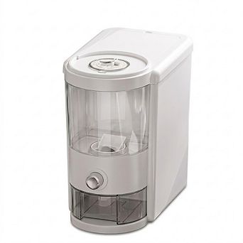 Cereal and Grain Storage Container with Built-In Measuring Cup Airtight Lid