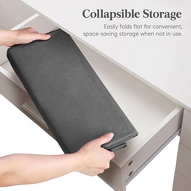 Over Door Hanging Organizer with Clear Windows and 4 Side Pockets