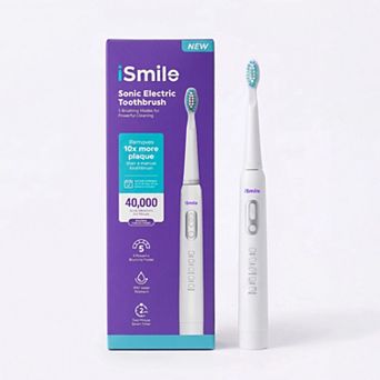 iSmile Battery Powered Sonic Electric Toothbrush
