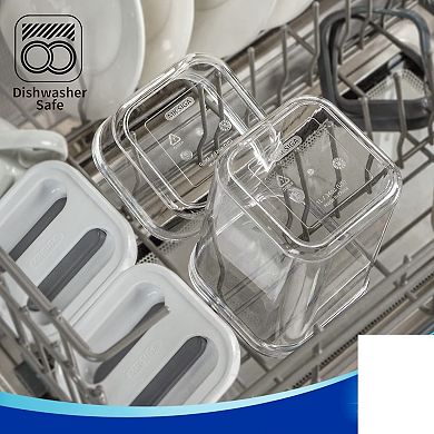 Airtight 4-Pack Food Storage Canisters