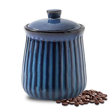 35oz Ceramic Coffee Canister with Lid