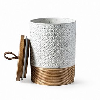 28oz Ceramic Coffee Canister with Lid