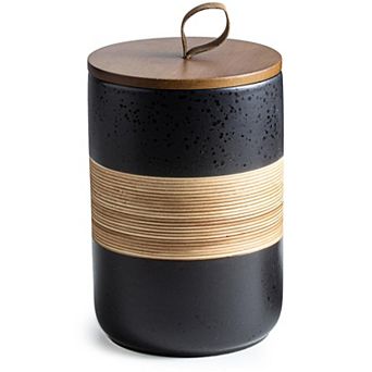 61oz Ceramic Storage Jar with Lid
