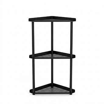 3 tier Corner Counter Organizer Shelf, Bathroom & Kitchen Vanity Storage