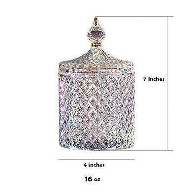 16 oz Decorative Cookie Storage Jar