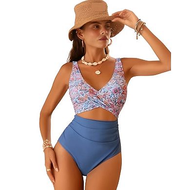 Women’s Flattering V Neck Swimsuit