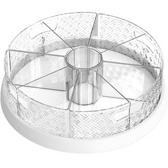 12" Lazy Susan with Bins & Dividers