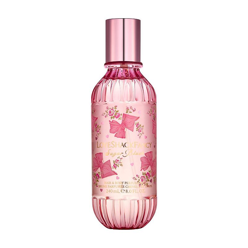 LoveShackFancy Sugar Blush Hair & Body Perfume Mist with Vanilla & Passion Fruit,