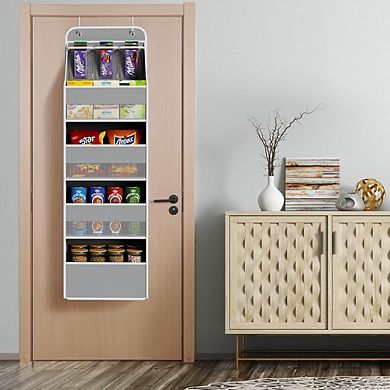 Over Door Hanging Organizer with 4 Large Roomy Pockets for Storage
