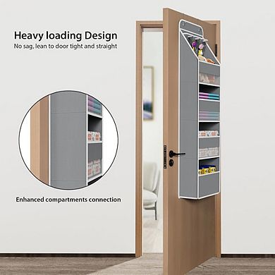 Over Door Hanging Organizer with 4 Large Roomy Pockets for Storage