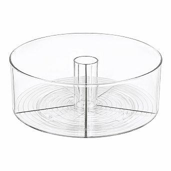 11.5" Lazy Susan with 5 Dividers