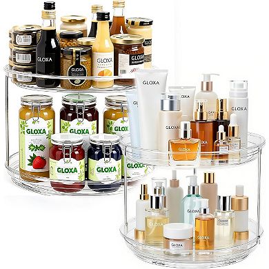 9.25" 2-Tier Lazy Susan Organizer