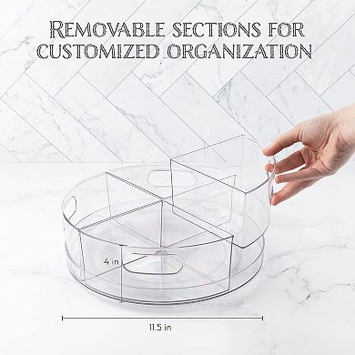 Clear Acrylic Lazy Susan Turntable