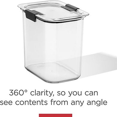 BPA-Free Plastic Food Storage Container Set, Clear Pantry & Baking Set