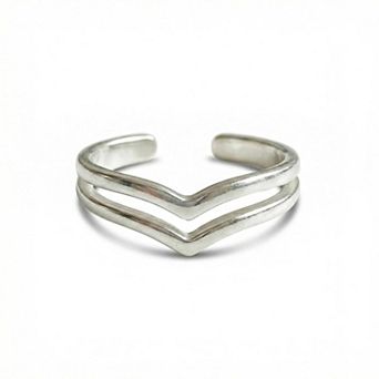 Handmade Adjustable Open Band Toe Ring