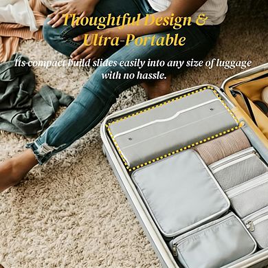 Over Door Hanging Organizer with Large Pockets, 35lb Swing-Proof Storage
