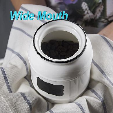 72oz Ceramic Food Storage Jar with Lid