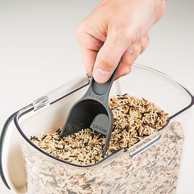 Airtight Grain Storage Container with Hinged Lid, BPA-Free