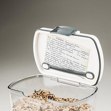 Airtight Grain Storage Container with Hinged Lid, BPA-Free