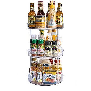 3-Tier Non-Skid Lazy Susan Turntable