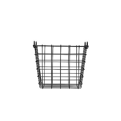 3-Tier Black Metal Kitchen Organizer