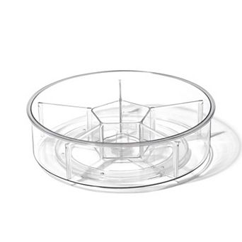 6-Compartment Round Rotating Organizer